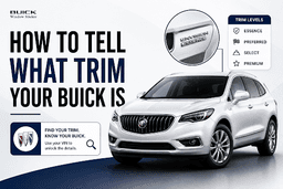 How to Tell What Trim Your Buick Is
