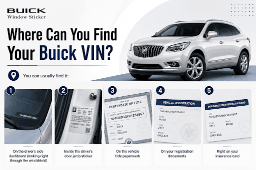 Where Can You Find Your Buick VIN