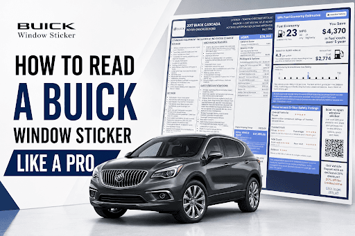 How to Read a Buick Window Sticker Like a Pro